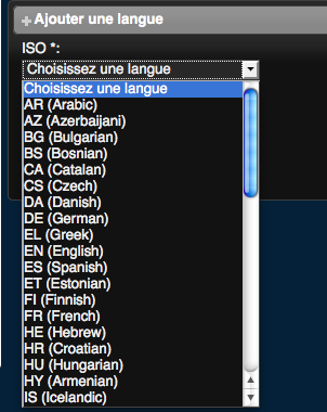Système de langue ISO 639
