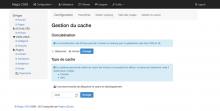 Gestion du cache