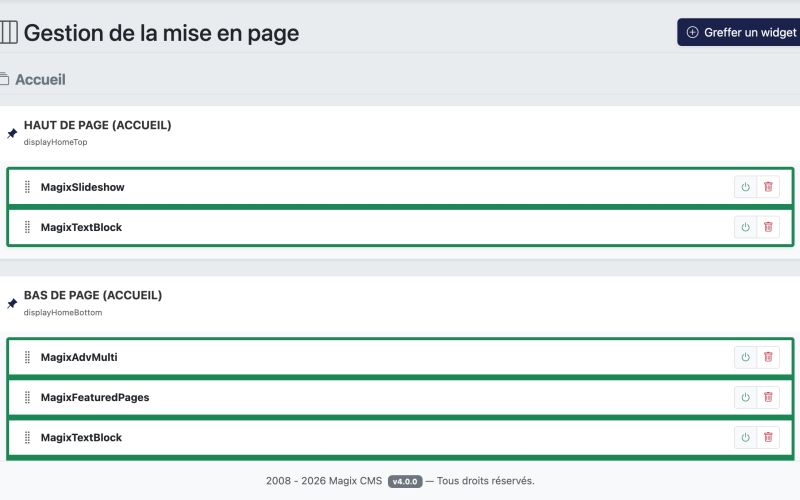 Le système de Layout & Hooks